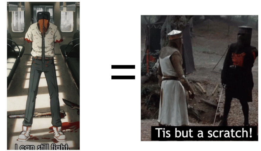 meme anime tentang goresan