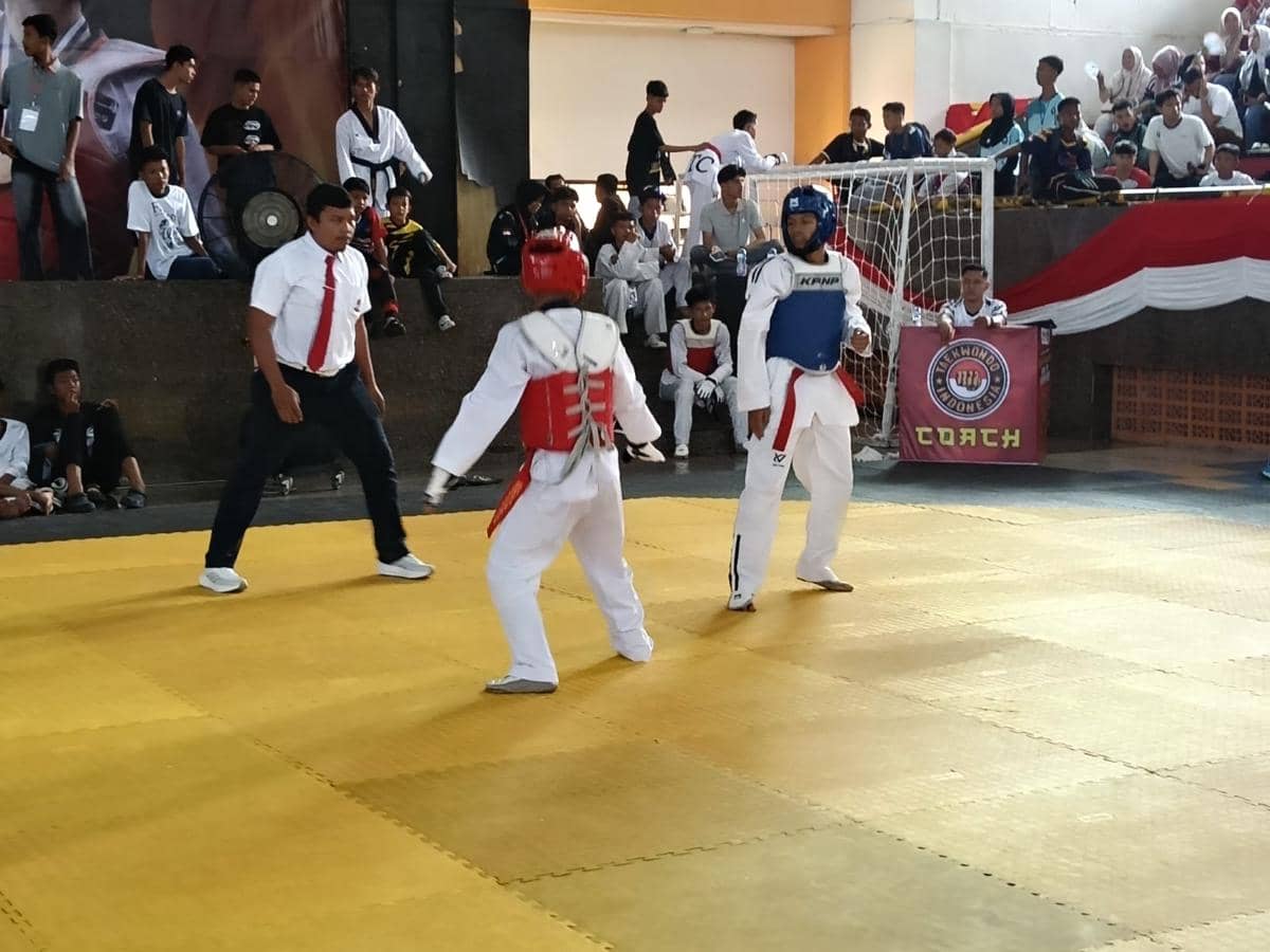 Menuju Porprov 2026, Ribuan Taekwondoin Sumbar Beradu di Kejurnas