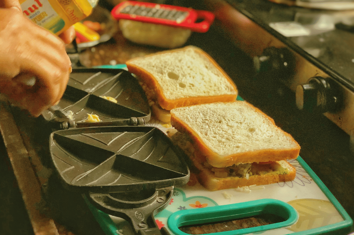 ilustrasi membuat cuban sandwich