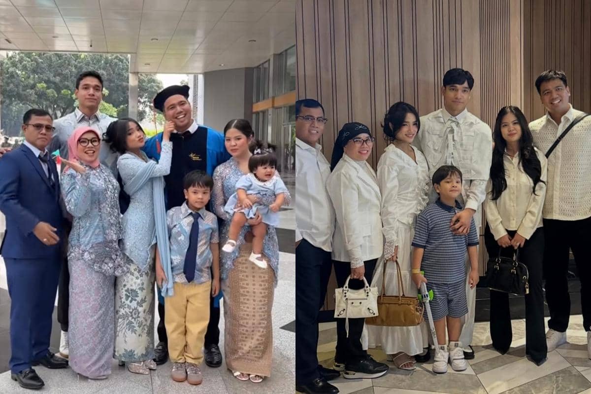 5 Inspirasi Gaya Fashion Kompak Keluarga Fuji, Stylish nan Elegan