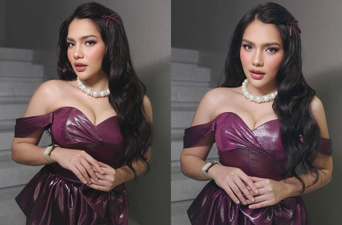 Gaya Ultah Davina Karamoy Serba Ungu, Bernuansa Romantis dan Playful!