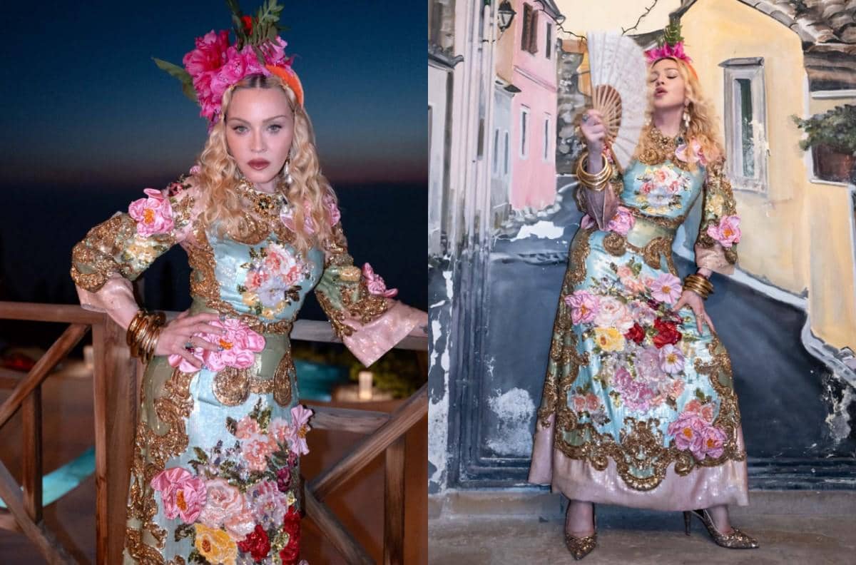 Gaya Ultah Madonna ke-68, Pakai Gaun Eklektik Nuansa Baroque!