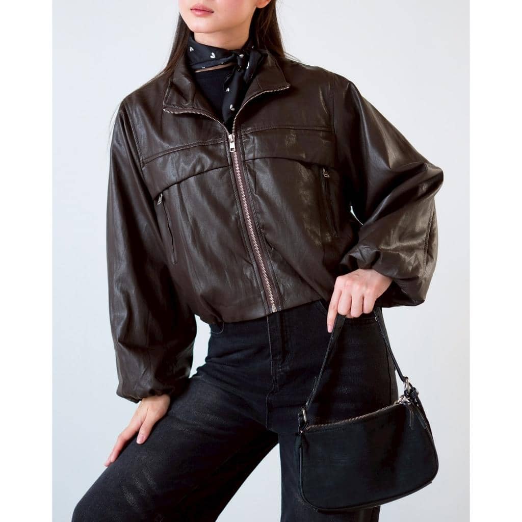 Myrubylicious ORLENA LEATHER JACKET KODE 8663