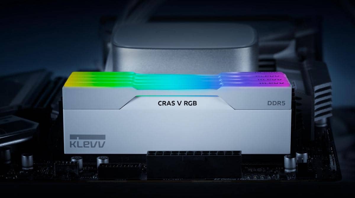 KLEVV Angkat Performa Gaming dengan DDR5 CRAS V RGB dan URBANE V RGB