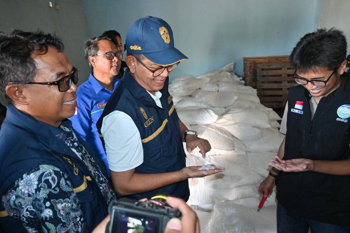 Lanud Dhomber Siapkan Dukungan Operasi Modifikasi Cuaca di IKN dan Kaltim