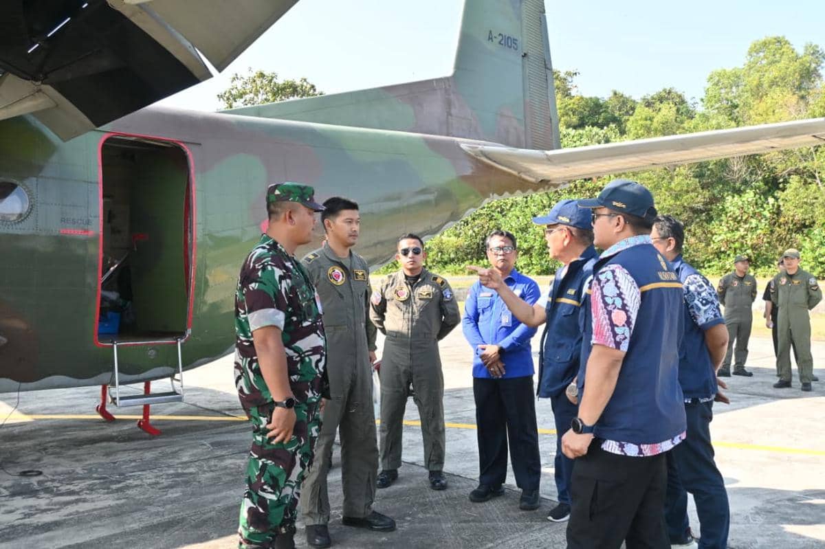 Lanud Dhomber Siapkan Dukungan Operasi Modifikasi Cuaca di IKN dan Kaltim
