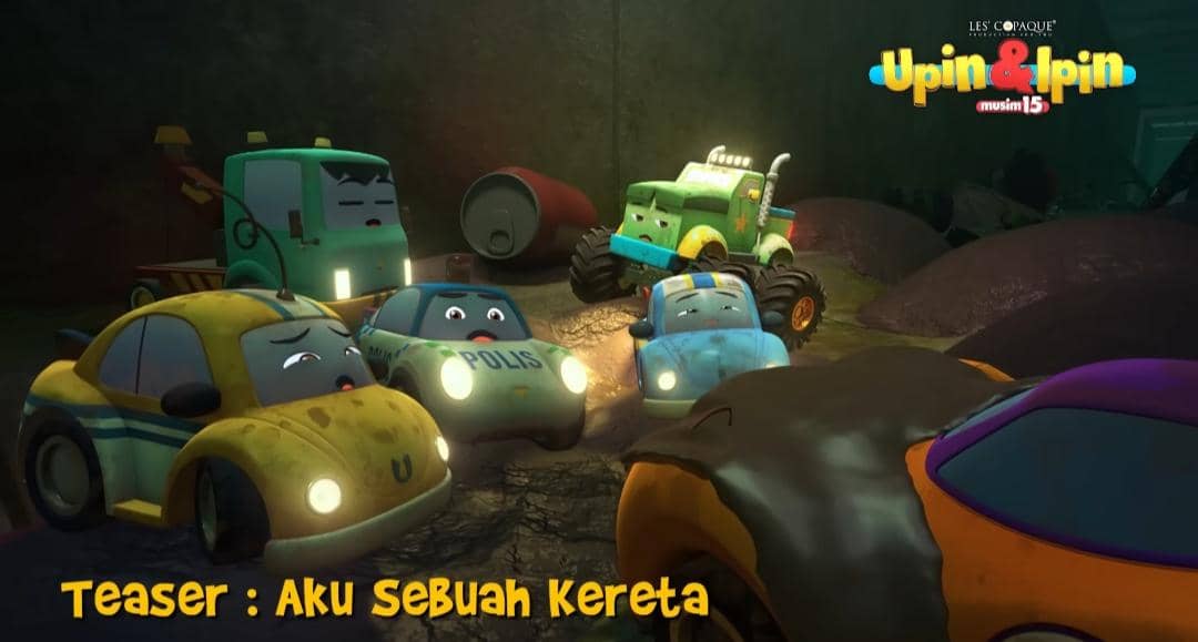 cuplikan Upin & Ipin episode Aku Sebuah Kereta