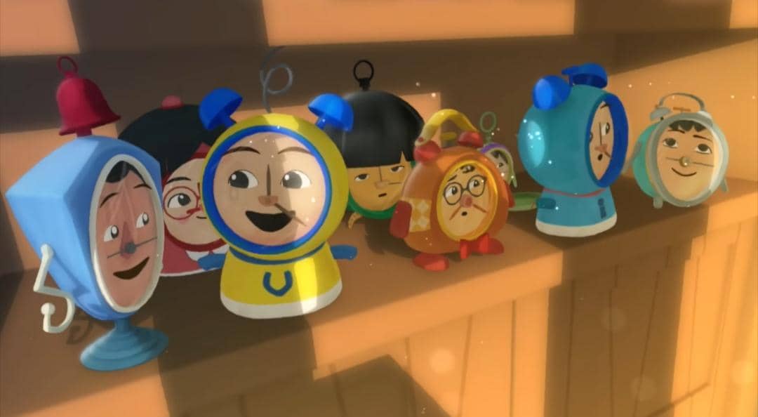 cuplikan Upin & Ipin episode Aku Sebuah Jam