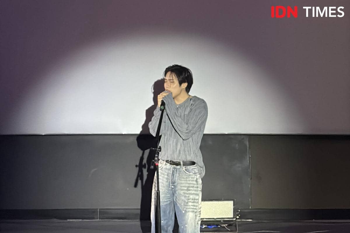 Jacob THE BOYZ bawakan lagu Indonesia di Showcase Jakarta