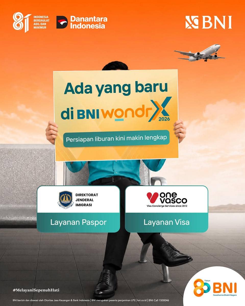 Layanan BNI wondrX 2026 di ICE BSD City.