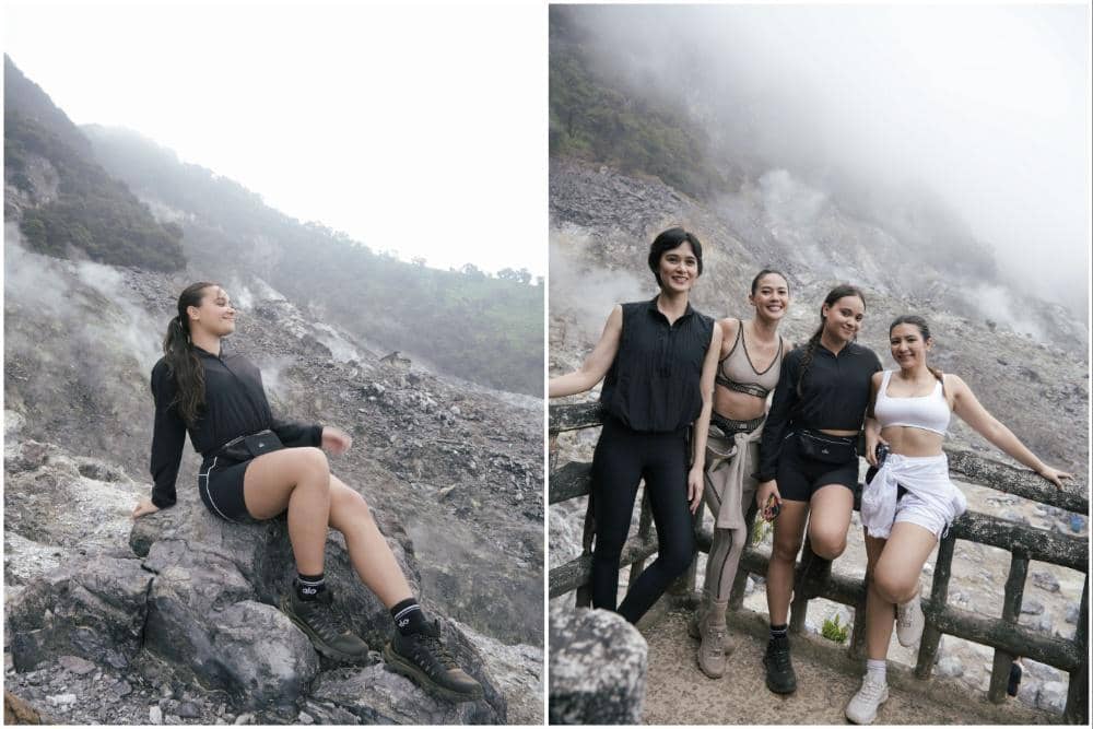 10 Potret Aurora Ribero Trail Run di Cikole, Lembang