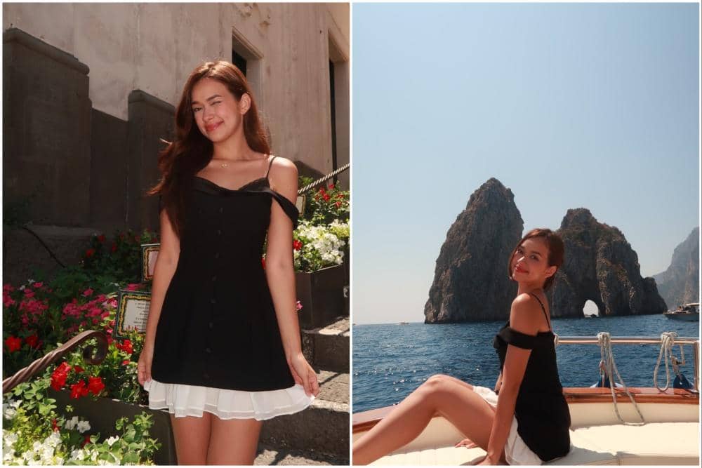 8 Potret Rebecca Klopper saat Liburan di Pulau Capri, Italia!