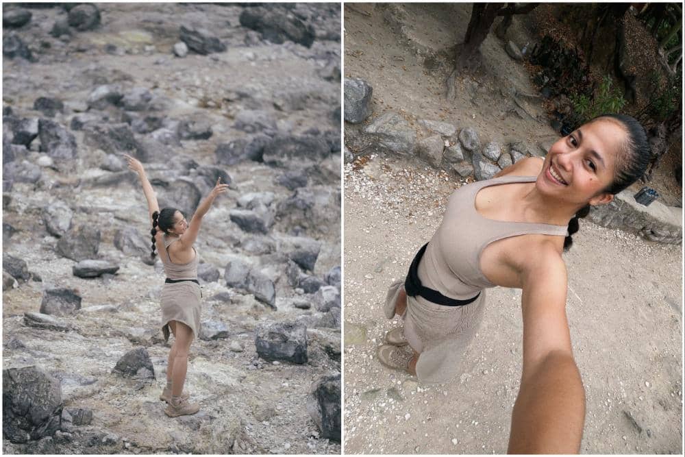 10 Potret Sitha Marino Jajal Train Run untuk Pertama Kali, Happy!