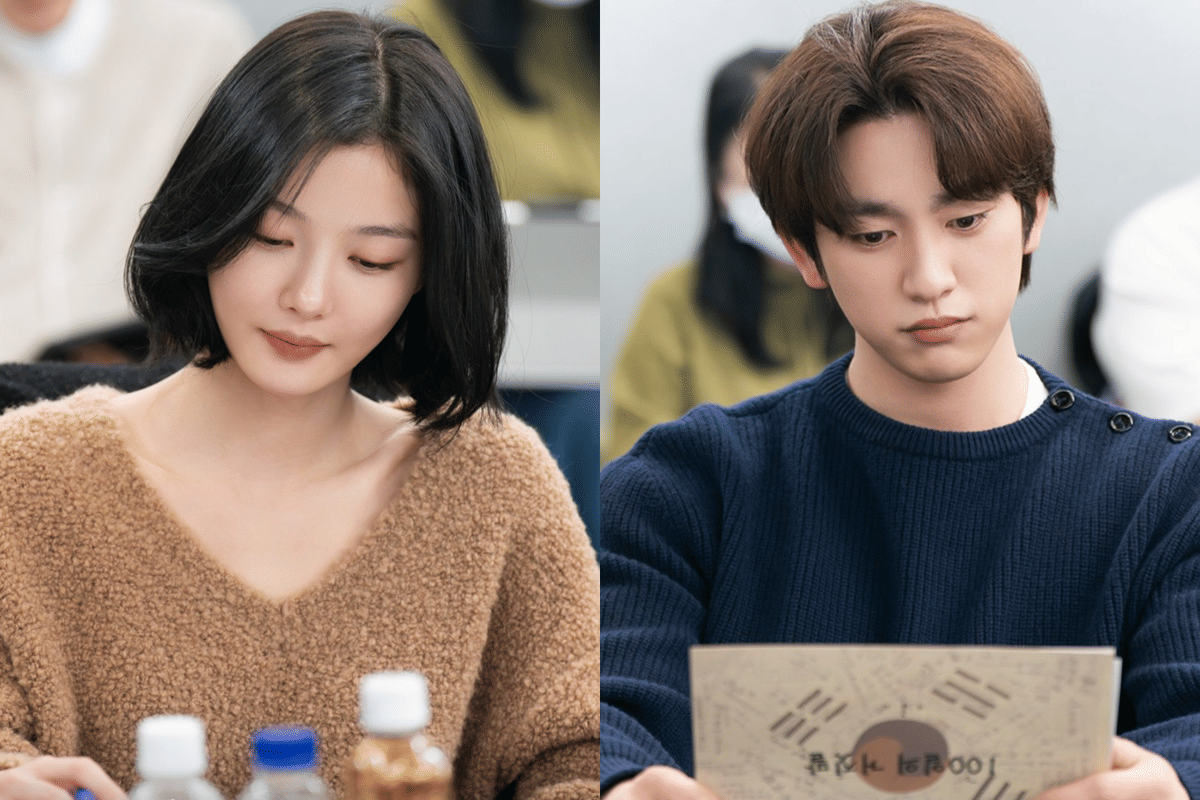 potret pembacaan naskah drama Korea 100 Days of Deception