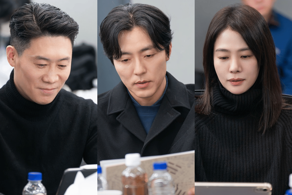 potret pembacaan naskah drama Korea 100 Days of Deception