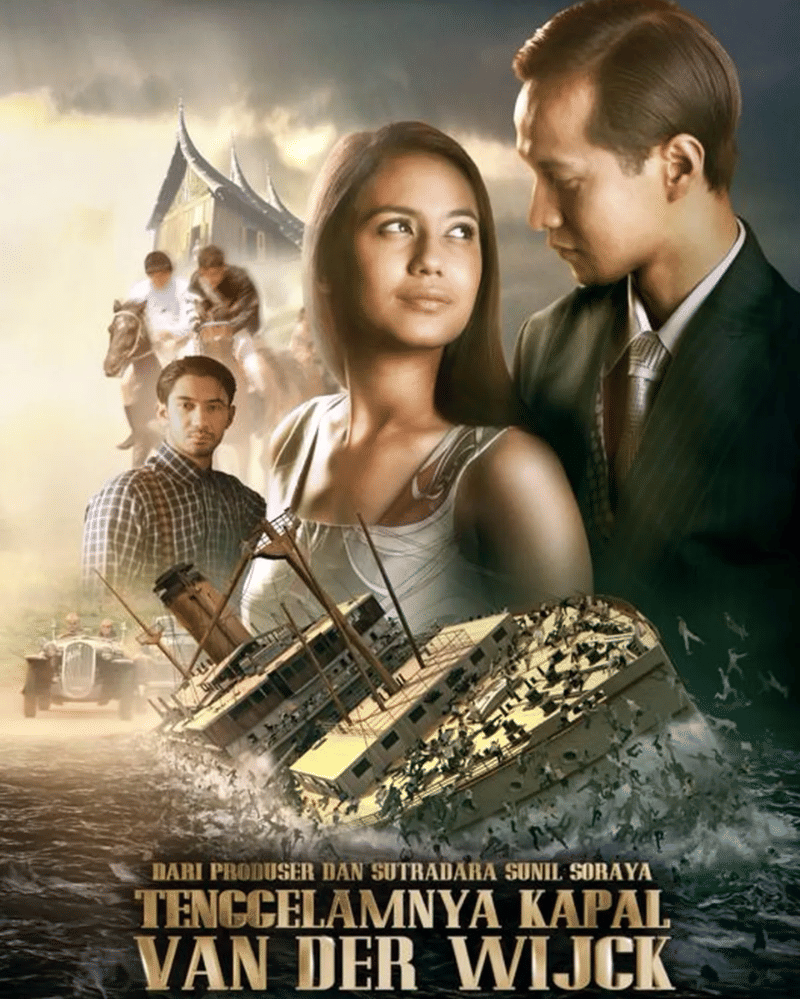 Poster film Tenggelamnya Kapal Van der Wijck (dok. Soraya Intercine Films)