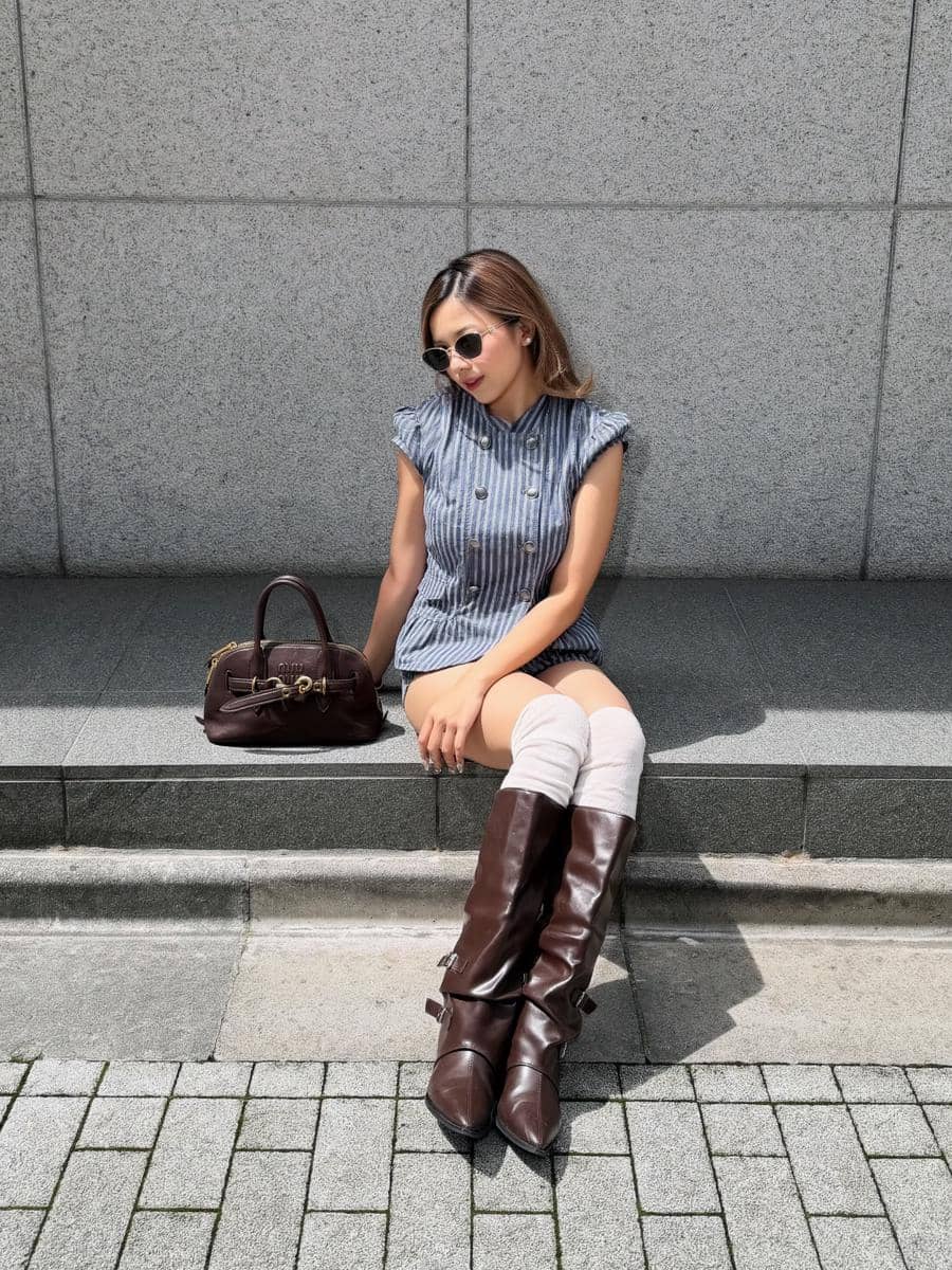 Diva Azzura jalan-jalan di Ginza