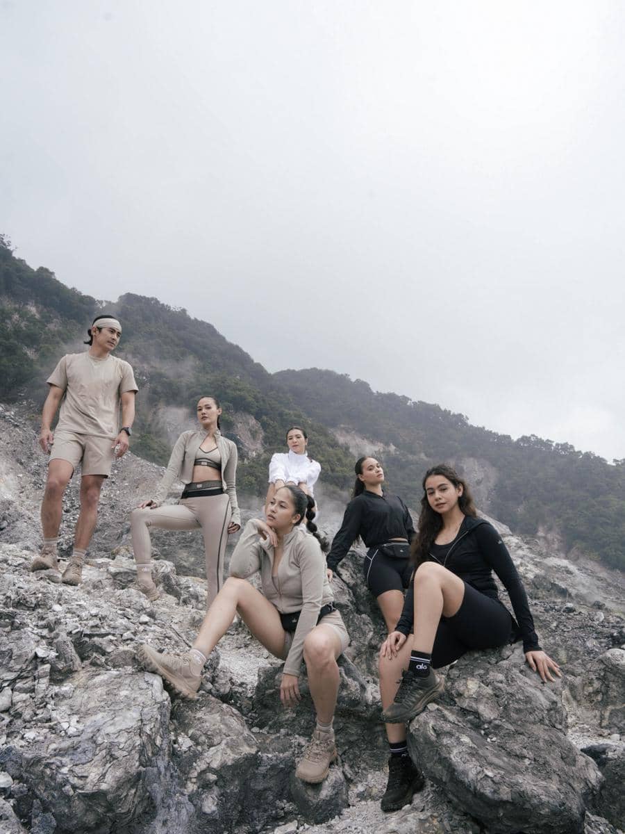 Aurora Ribero trail run di Cikole, Lembang