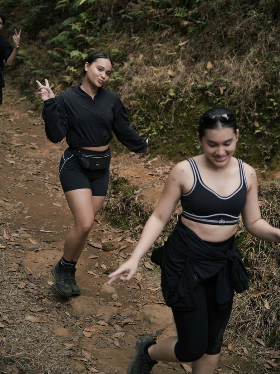 Aurora Ribero trail run di Cikole, Lembang