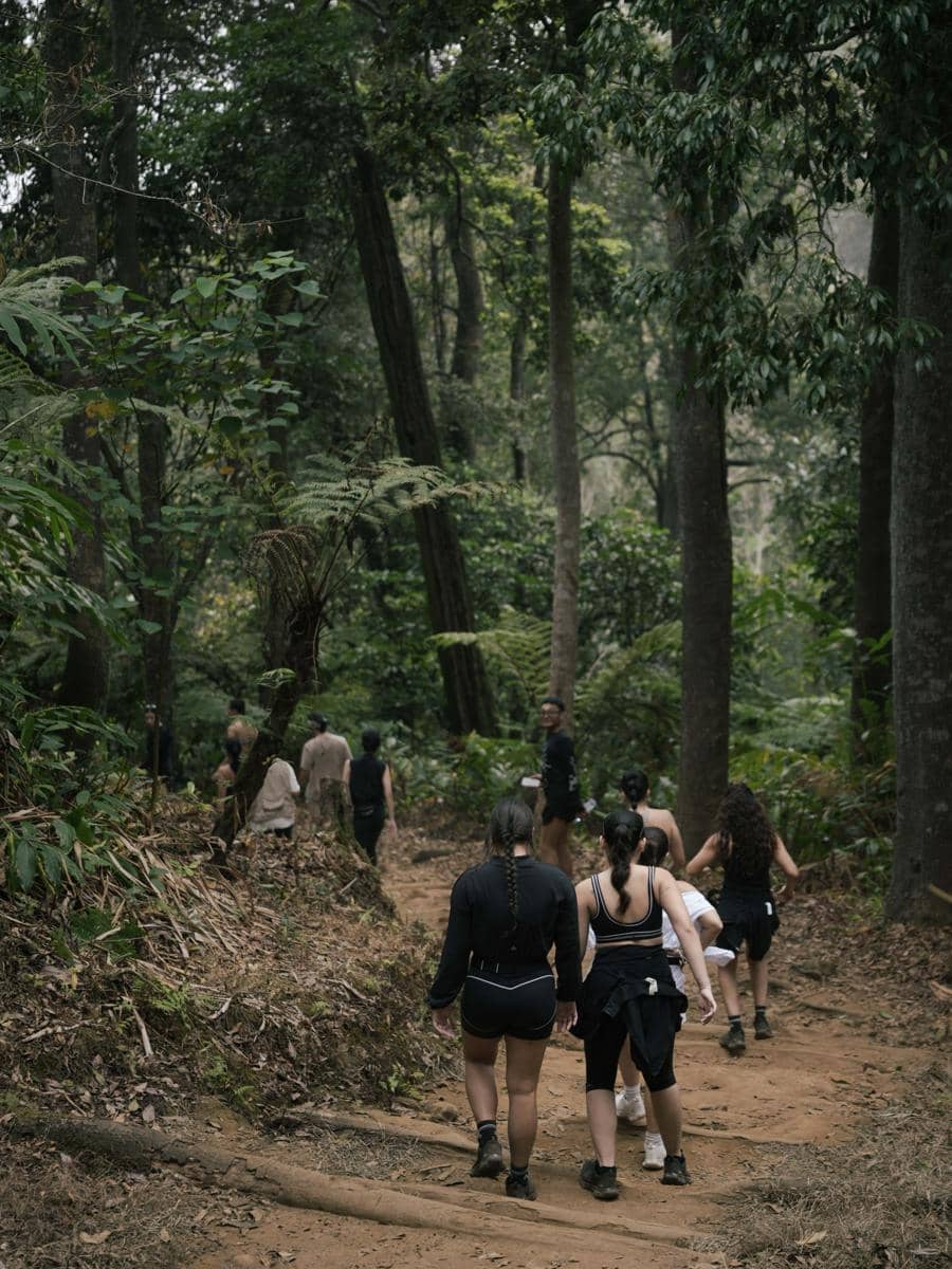 Aurora Ribero trail run di Cikole, Lembang