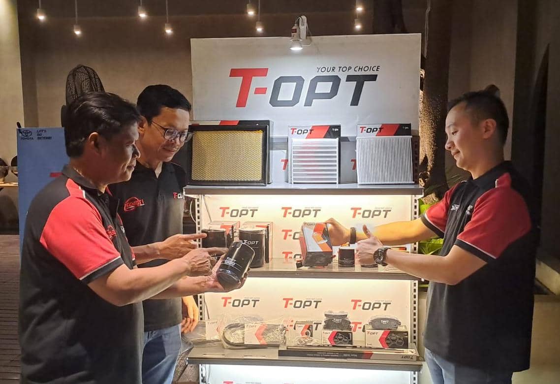 suku cadang, toyota, topt, toyota tasti