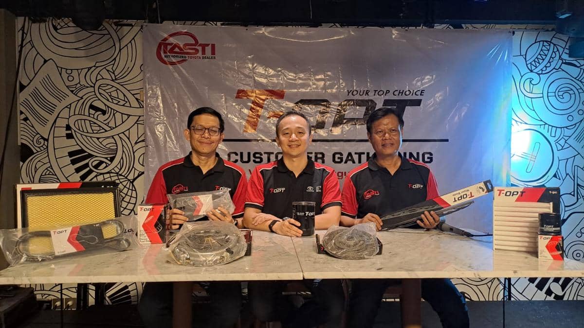 suku cadang, toyota, topt, toyota tasti