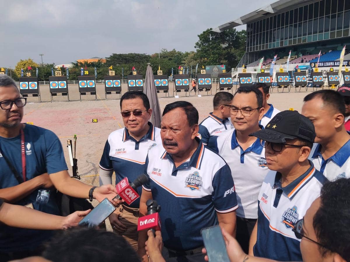 Suasana Satria Legawa Pro Championship, ajang panahan yang disiapkan untuk membentuk atlet berprestasi.