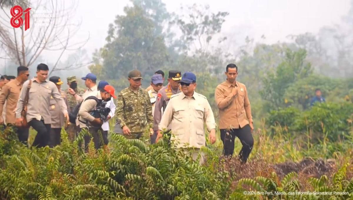 Prabowo Instruksikan Karhutla Ditangani Cepat, Pelanggar Ditindak!