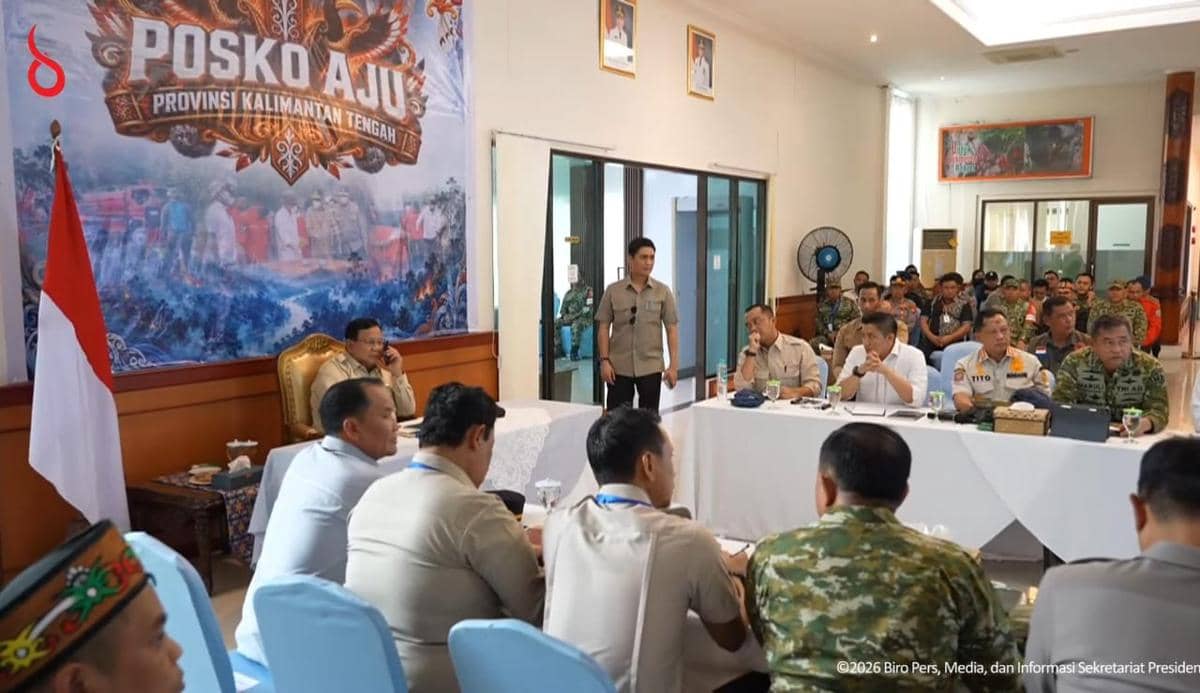 Prabowo Tambah 1.500 Personel TNI Tangani Karhutla Kalbar