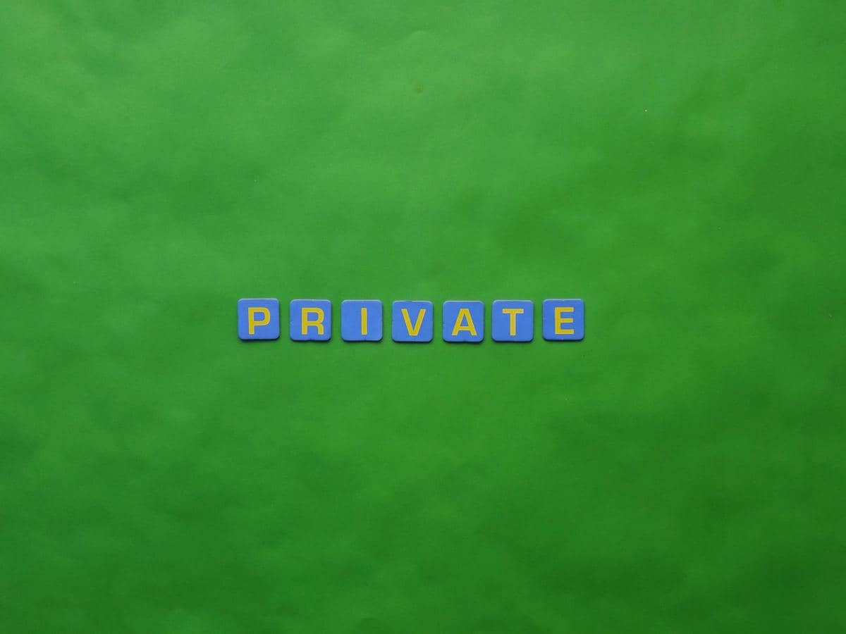 Ilustrasi menjaga privasi
