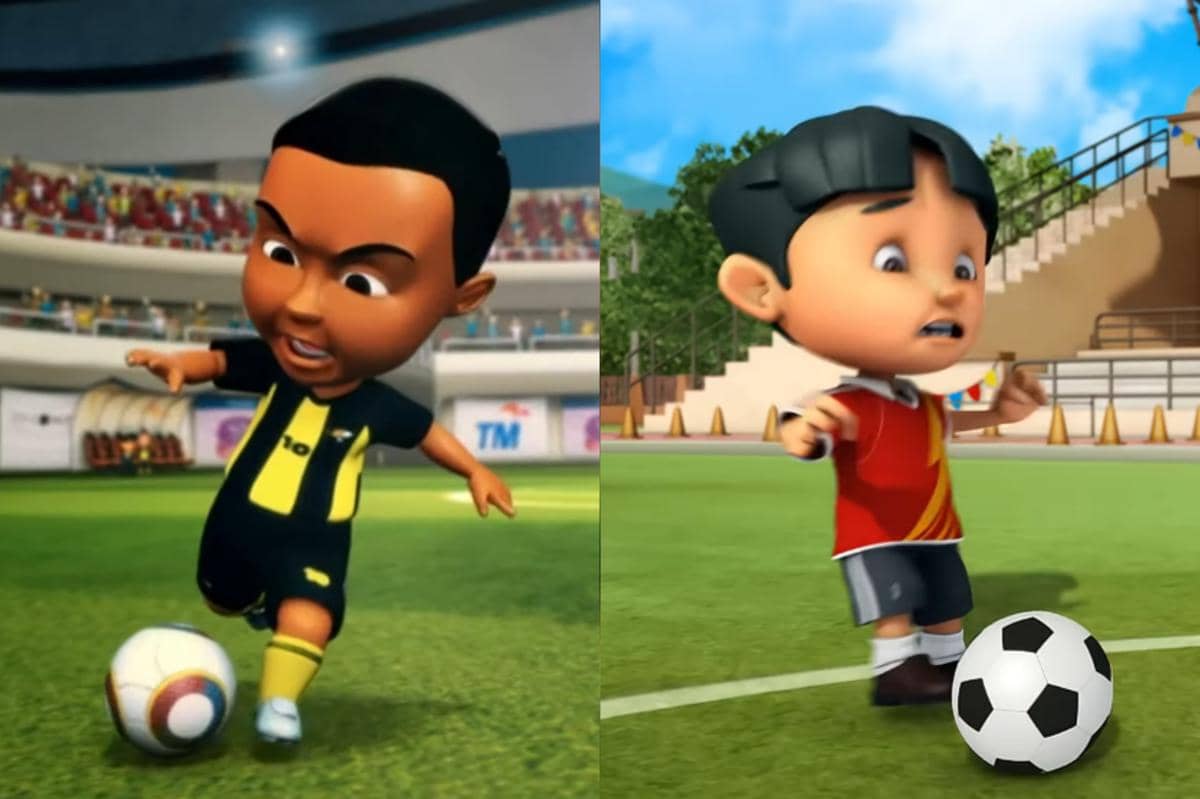 Ijat dan Iwan sama-sama lincah bermain bola, meski skill mereka dalam olahraga ini tak sepenuhnya setara