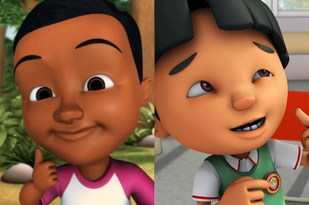 5 Kemiripan Ijat Upin & Ipin dan Iwan BoBoiBoy, Keduanya Mudah Pingsan!