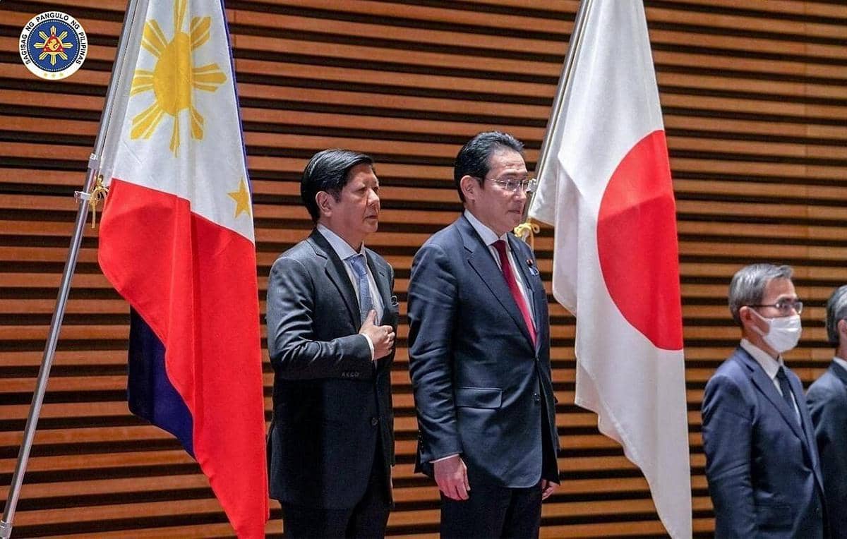 PM Jepang saat itu, Fumio Kishida, temui Presiden Filipina Marcos, 2023.
