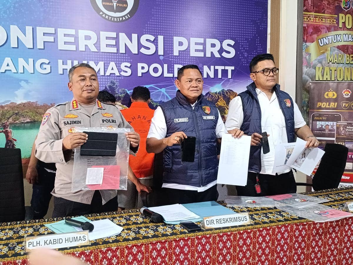 Pengungkapan kasus admin Lika-liku NTT yang sedang pribadi Kepala Kejaksaan Negeri Kabupaten Kupang. (IDN Times/Putra Bali Mula)