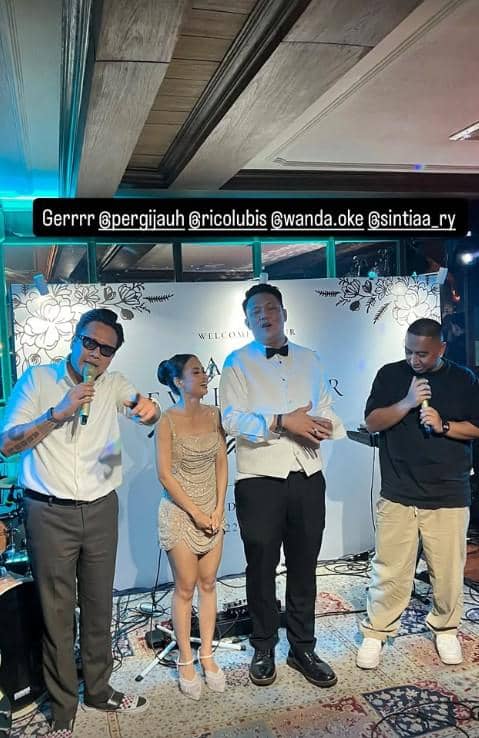 Artis Hadiri Resepsi Wancoy Grind Boys (instagram.com/pergijauh)