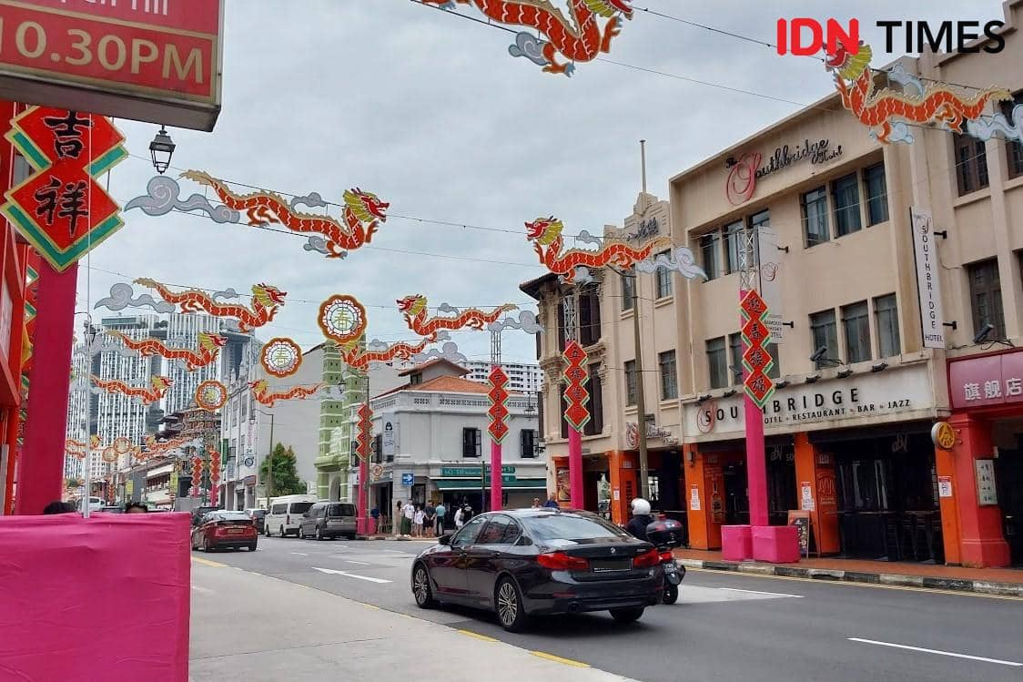 Potret Chinatown di Singapura