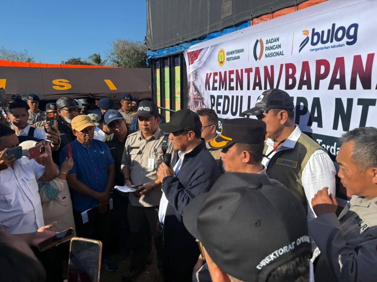 Bulog Siapkan 93 Ribu Ton Beras buat Korban Gempa NTT