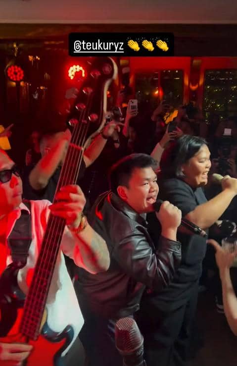 Artis Hadiri Resepsi Wancoy Grind Boys (instagram.com/teukuryz)