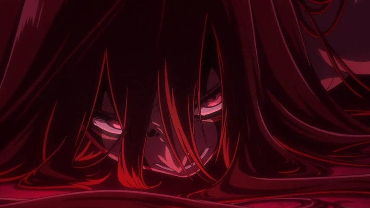 Orihime Inoue terus memberontak melawan Yhwach dalam adegan anime Bleach: Thousand-Year Blood War Part 4.