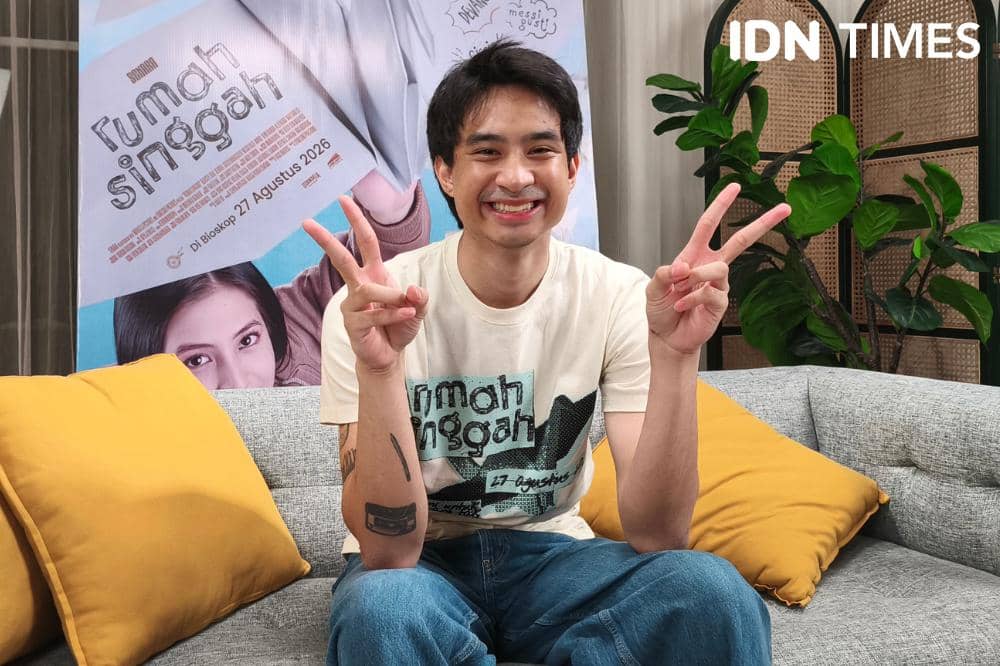 Devano saat dijumpai dalam content day film Rumah Singgah di Jakarta Selatan, Selasa (28/7/2026) (IDN Times/Juan Dwi)