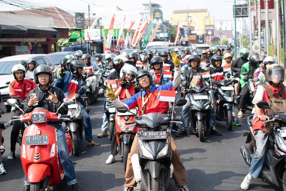 Ride Merah Putih Jadi Ajang Touring Pengguna Motor Matic
