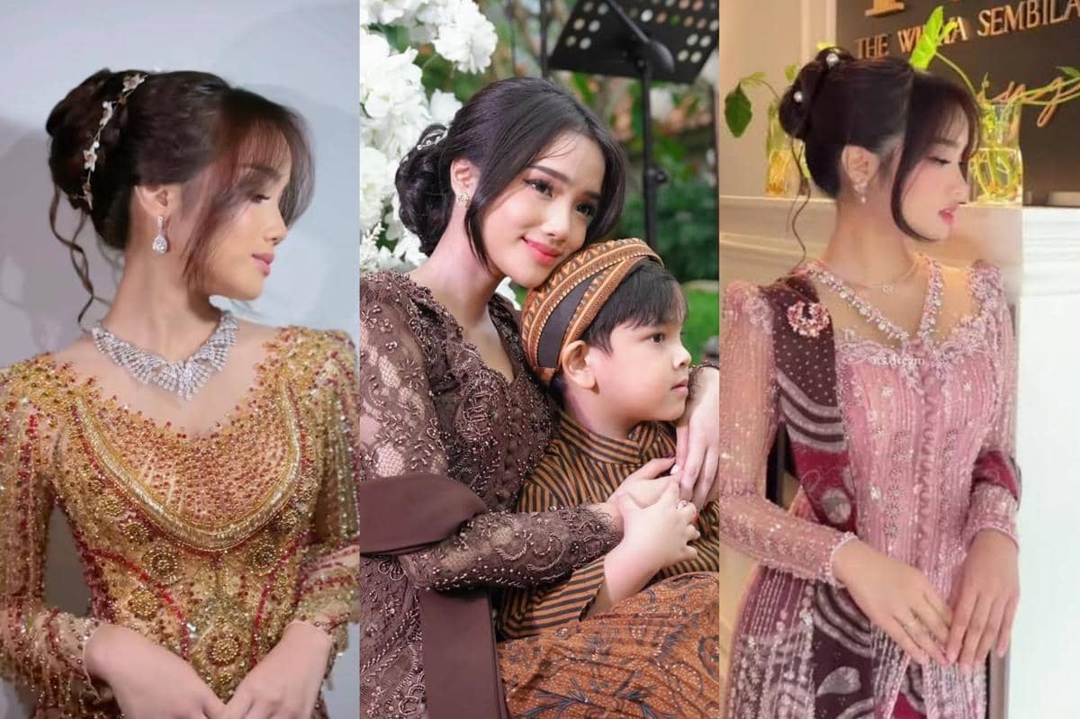 4 Inspirasi Hair Do Fuji saat Pakai Kebaya, Elegan dan Sleek!