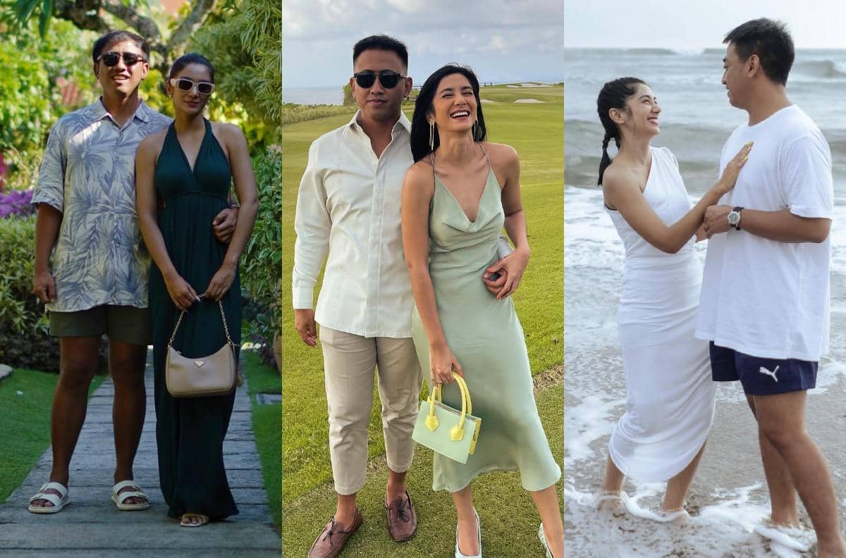 8 Inspirasi OOTD Couple Fanny Ghassani dan Suami, Tropical Vibes!