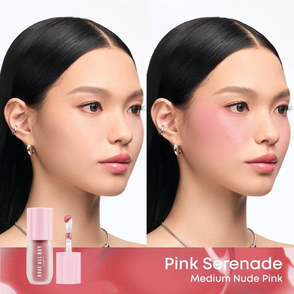 Rose All Day Cheeky Flush Liquid Blush - Pink Serenade