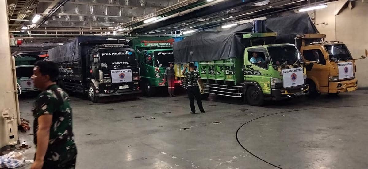 Bantuan kiriman BNPB untuk warga terdampak gempa NTT (dok. BNPB)