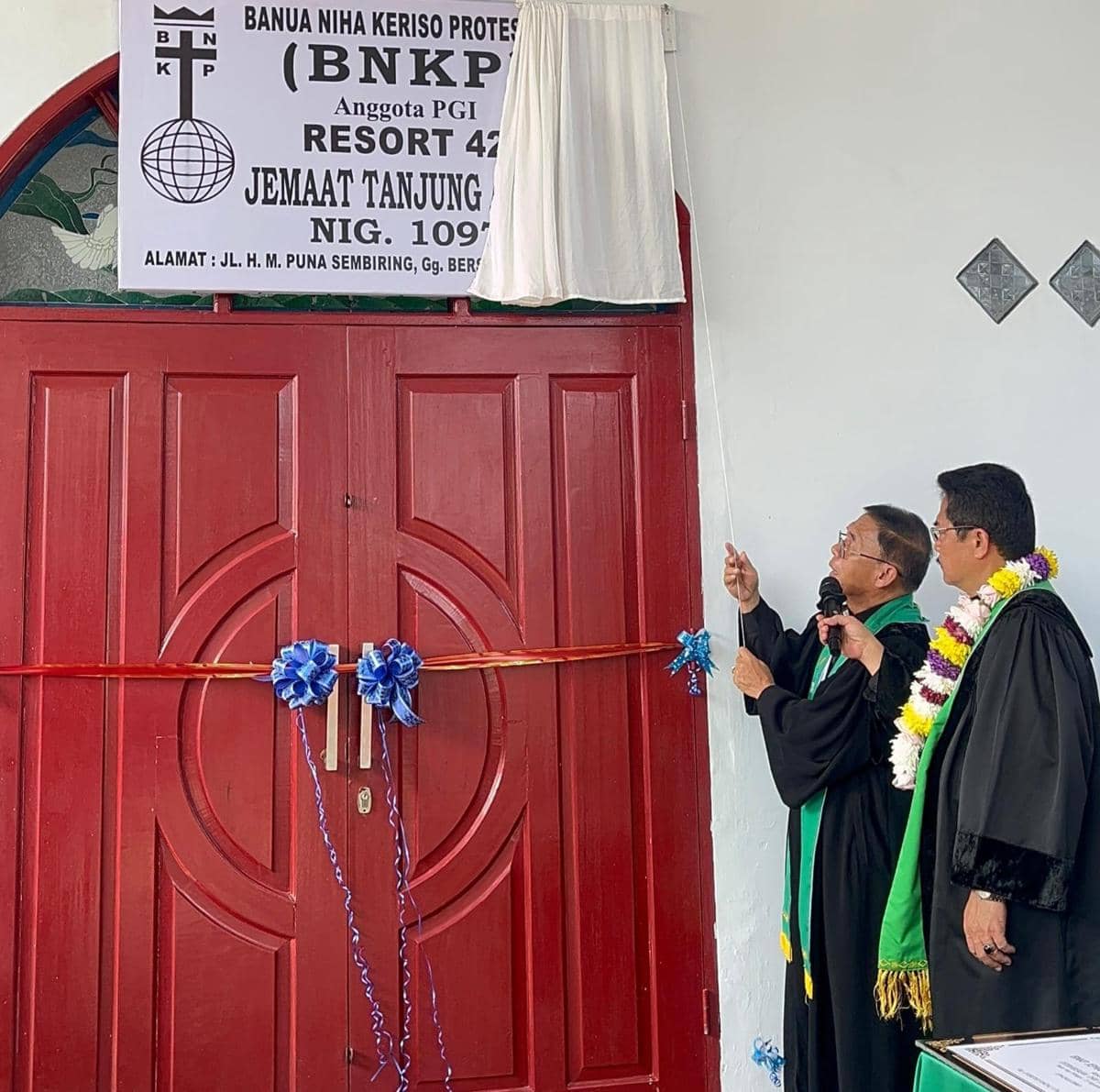 Gereja BNKP Resort 42 Tanjung Anom Ditahbiskan, Target Mandiri 5 Tahun