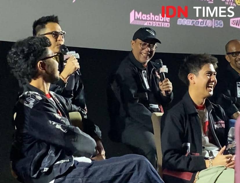 Konferensi pers film Operasi Pesta Copet di bioskop XXI Plaza Senayan pada Selasa, 18 Agustus 2026.