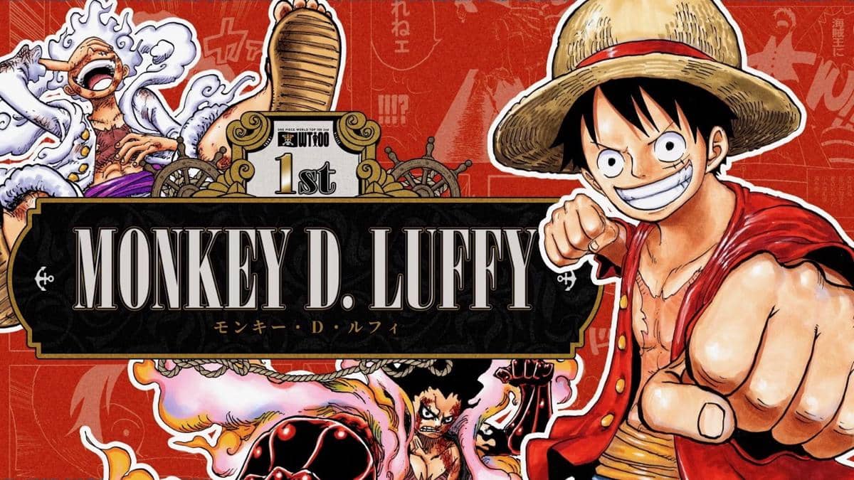 Hasil Final One Piece World Top 100 2026 Terungkap, Luffy Nomor 1!