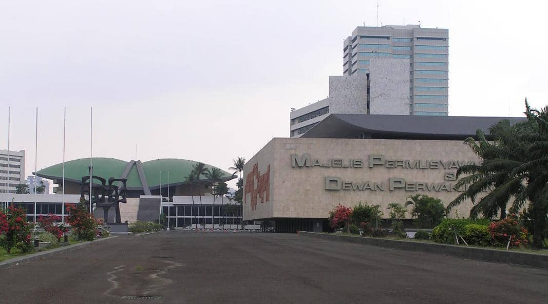 Gedung MPR/DPR/DPD RI di Jakarta