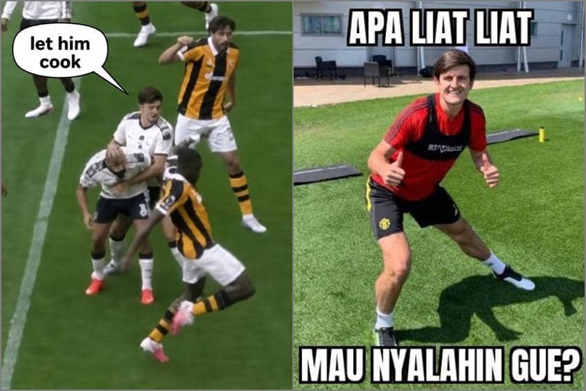 8 Meme MU Kalah Lawan Hull City, Maguire Berulah Lagi?